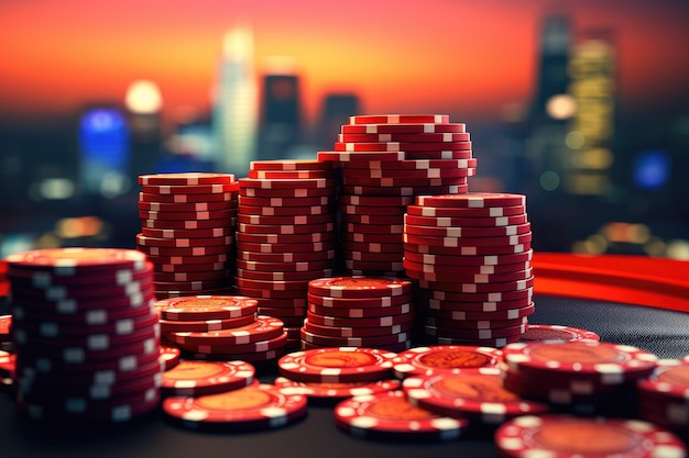 Online casino's gokken gokken nachtleven Pokerkaarten roulette dobbelstenen entertainment fiches wedden