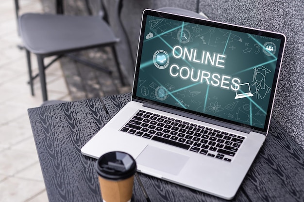 Corso online, e-learning, istruzione online