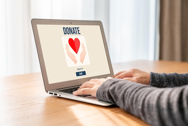 Online donation platform offer modish money sending system