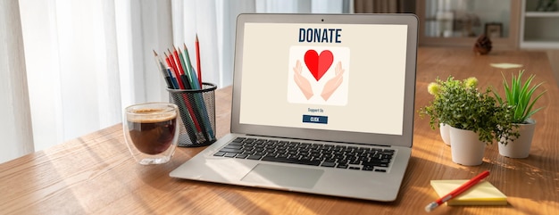 Online donation platform offer modish money sending system