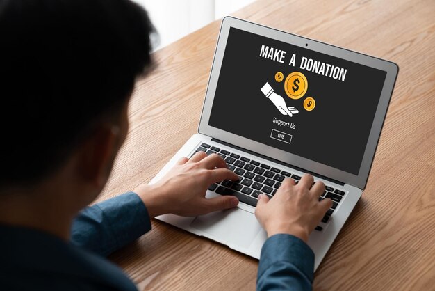 Online donation platform offer modish money sending system