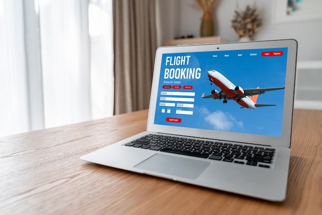 Online flight booking website provide modish reservation system