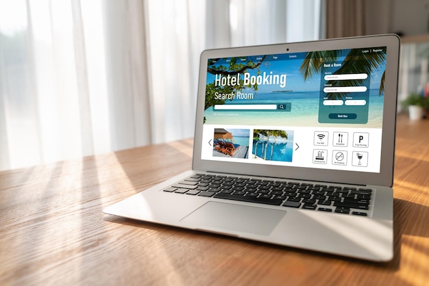 オンラインホテル宿泊予約ウェブサイトは、モダンな予約システムを提供します