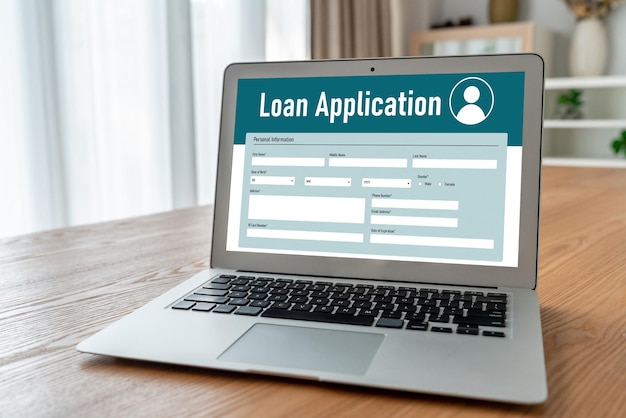 Online loan application form for modish digital information collection on the internet network