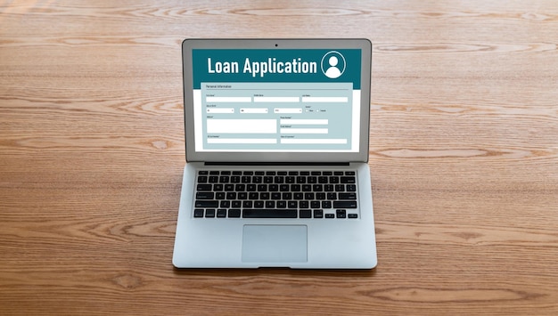 Online loan application form for modish digital information collection