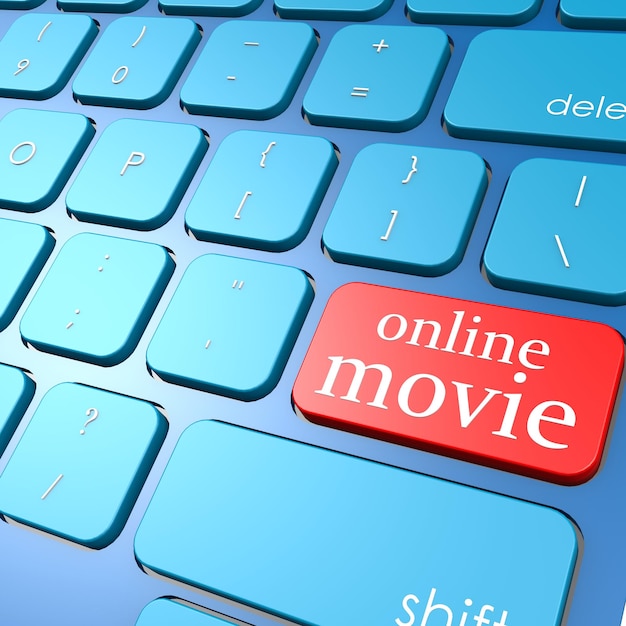 Online movie keyboard