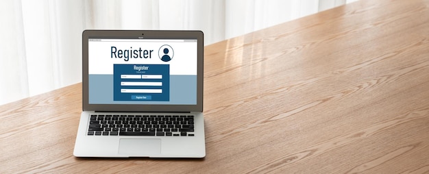 Online registration form for modish form filling