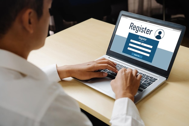 Online registration form for modish form filling
