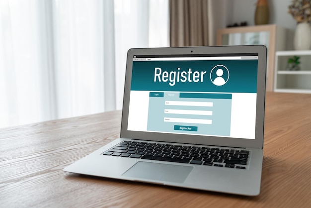 Online registration form for modish form filling