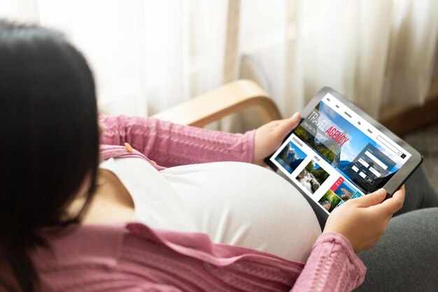 Online reisbureauwebsite voor modieus zoeken en reisplanning
