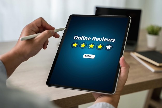 Online Reviews has a gold fivestar rating feedback time for review and excellent rank for giving the best score point to review the service