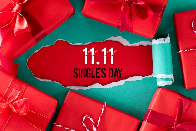 Online shopping of China, 11.11 single's day sale .