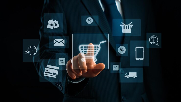 Photo online shopping and omnichannel marketing for seamless customer experience uuid