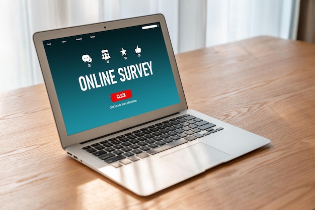 Photo online survey form for modish digital information collection