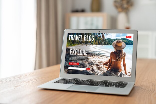 Online travel blog website provide travel information on social media snugly