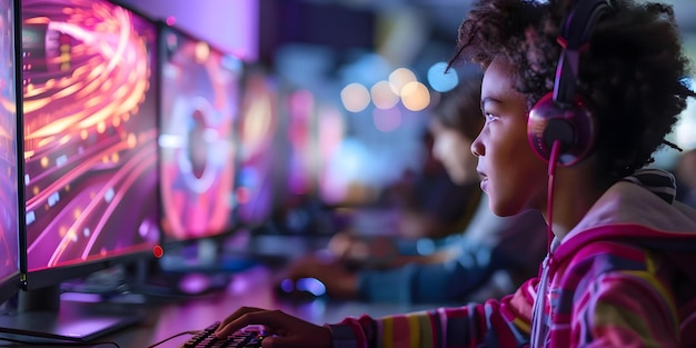 online tutorials teach kids and teens computer game design and coding skills concept education technology coding game design online tutorials