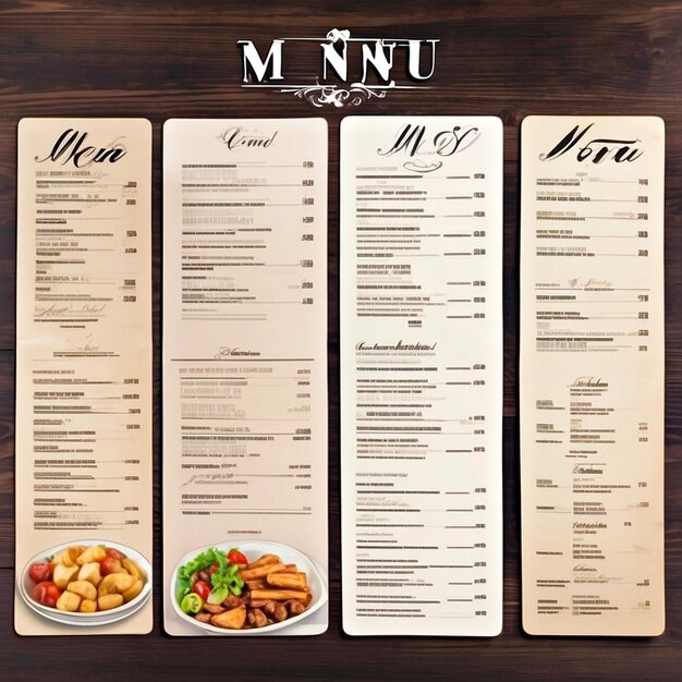 Foto ons menu