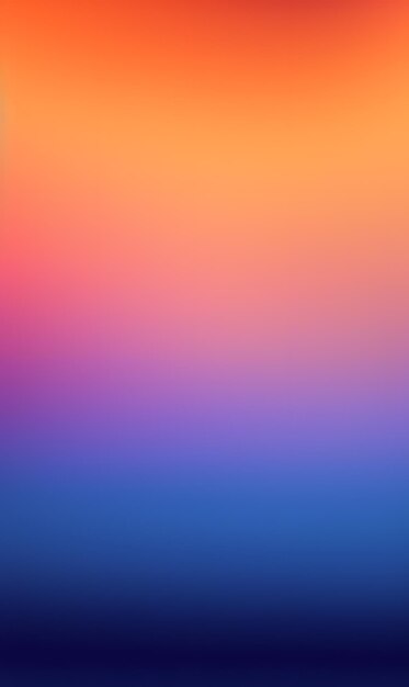 onscherpe achtergrond met een wazig beeld van een zonsondergang en een blauwe lucht Generatieve AI
