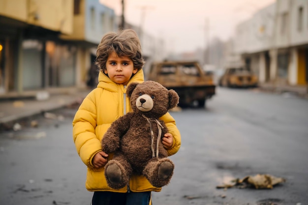 Onschuld temidden van conflicten Children of War Generatieve AI