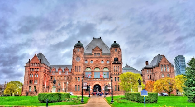 Ontario Legislative Building at Queen's Park in Toronto Canada