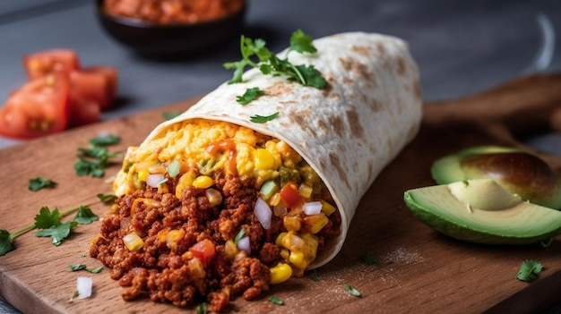 Ontbijt Burritos met ei en worst