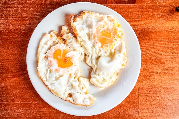 Ontbijt eten in een restaurant