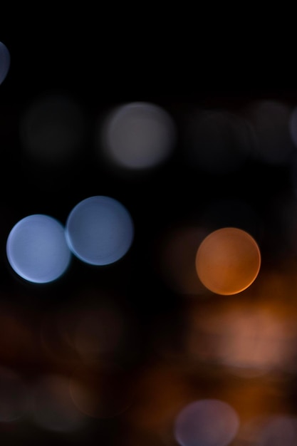 Ontfocusd beeld van lichten
