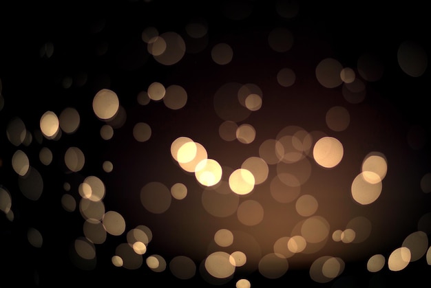 Ontfocusd beeld van verlichte lichten