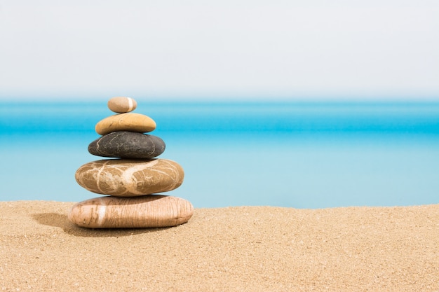 Foto ontspannen op het strand