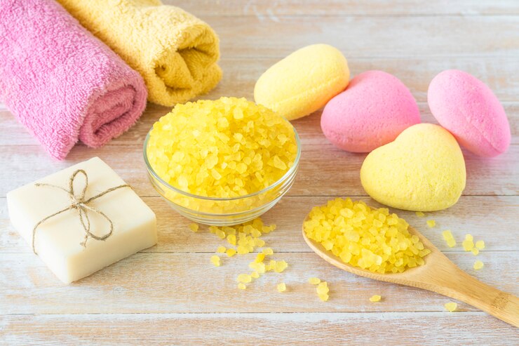 Ontspanning, spa, schoonheidscosmetica voor lichaamsbehandeling