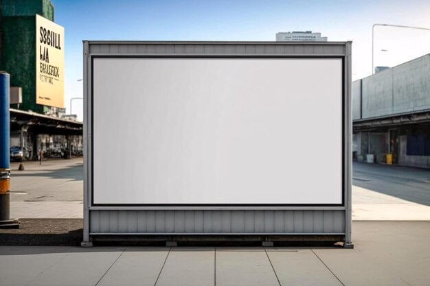 Ontwerp effectieve advertentiecampagnes met onze blanco billboard-mockup