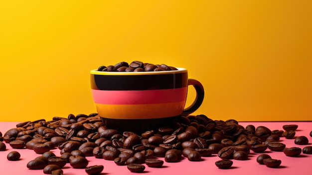 Ontwerp van de internationale koffiedag
