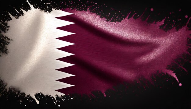 ontwerp van de vlag van Qatar