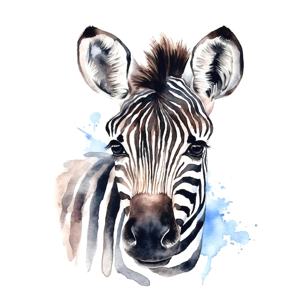 Foto ontwerp van de zebra