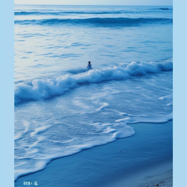 Foto ontwerp van het strand