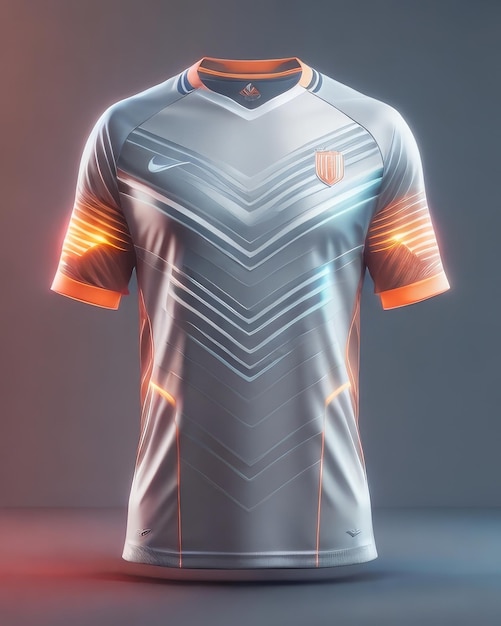 Ontwerp van sportvoetbalshirt