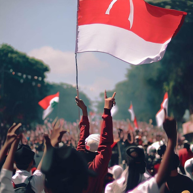 Ontwerp voor de Onafhankelijkheidsdag van Indonesië