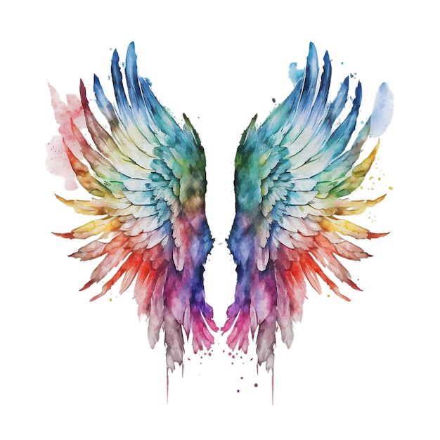 Ontwerp zonder titel rainbow_angel_wings 4