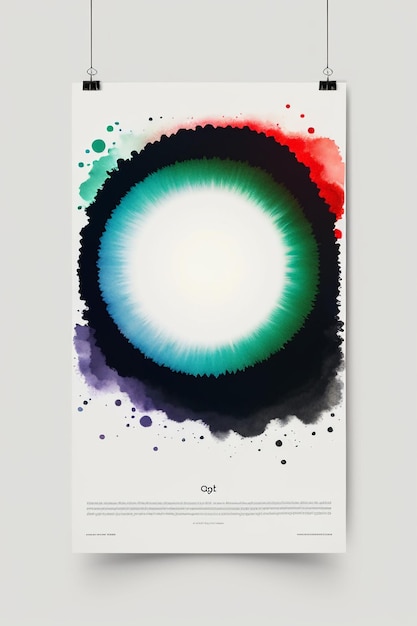 Ontwerper minimalistische stijl creatie inspiratie behang achtergrond illustratie abstracte kunst