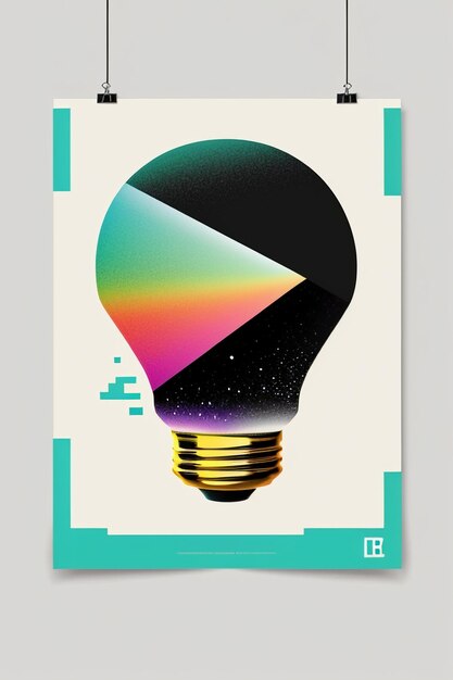 Foto ontwerper minimalistische stijl creatie inspiratie behang achtergrond illustratie abstracte kunst