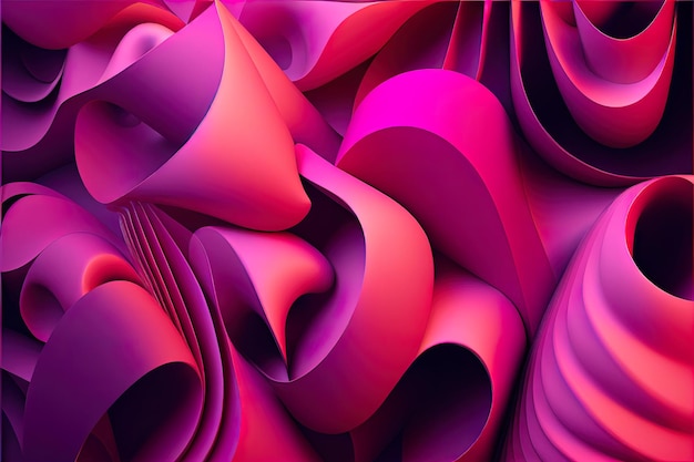 Ontwerpsjabloon in abstracte trendy dure behangstijlen met heldere verzadigde kleuren