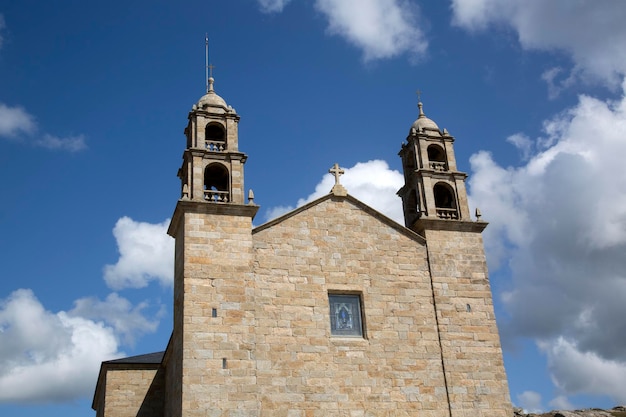 Onze-Lieve-Vrouw Nosa Senora van de Barca-kerk in Muxia Galicië, Spanje