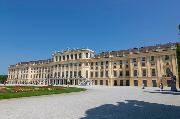 Oostenrijk Wenen 18 juni 2023 Zomer Keizerlijk Paleis Schoenbrunn.