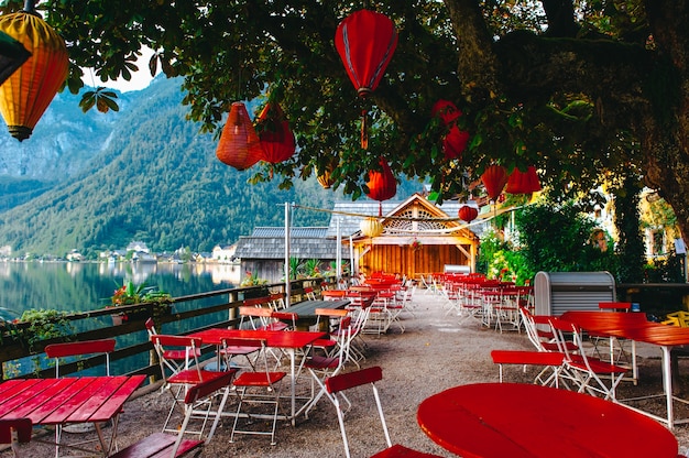 Oostenrijks café Hallstat