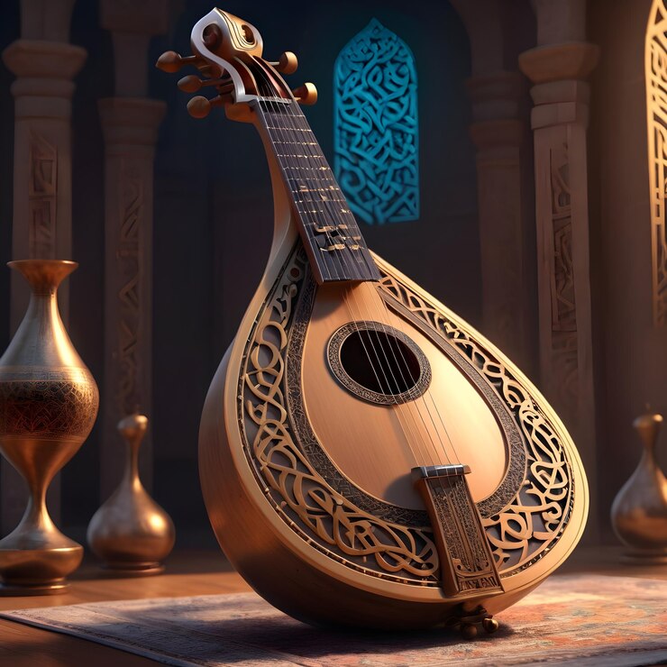Foto oosterse muziek