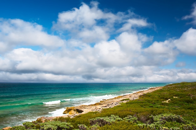 Oostkant van de Isla Contoy, Mexico