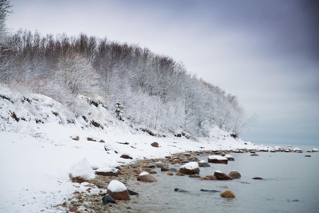 Oostzee in de winter