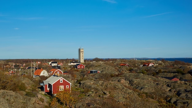 Oostzee ontmoet rotsen in de archipel van Stockholm