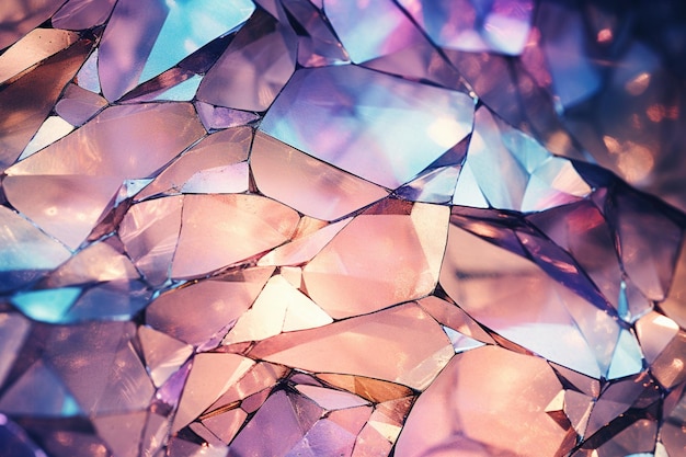 opal colored cracked glass background