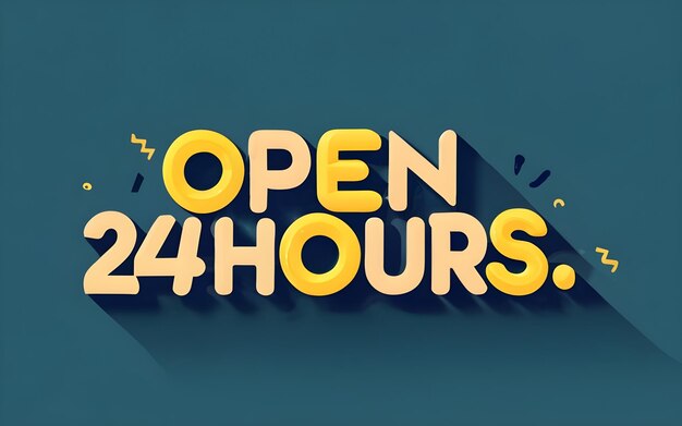 Open 24 uur